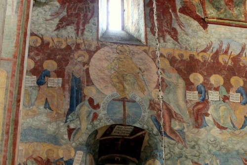 Страшный суд. Фреска работы Дмитрия Григорьева Плеханова (1686 г.). Фото: Константин Гудков
