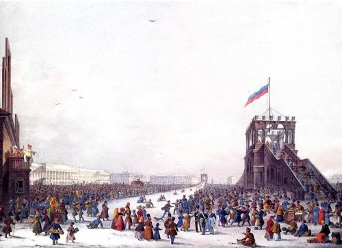 Горы на Царицыном лугу. К. П. Беггров. Горы на Царицыном лугу. Ок. 1823 г. Литография по рисунку К. Ф. Сабата, С. П. Шифляра